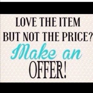 Make Reasonable Offers!